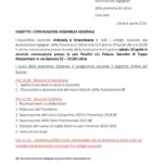 CONVOCAZIONE ASSEMBLEA GENERALE – sabato 20 aprile 2024 ore 10.00