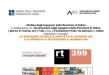 LA RASSEGNA TECNICA DEL FVG SI APPRESTA A FESTEGGIARE IL NUMERO 400